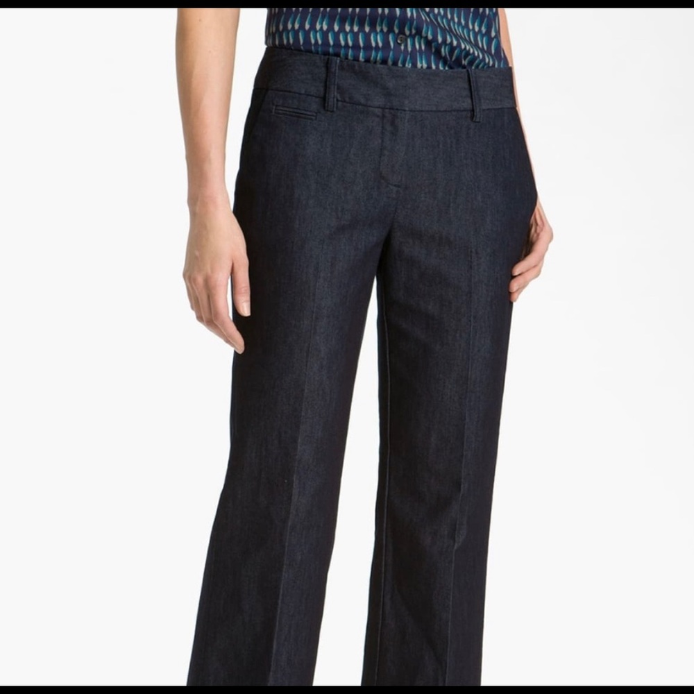 🍂 Halogen Taylor Fit Straight Denim Trouser Pant
